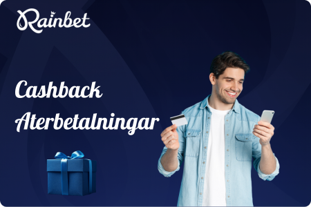 Rainbet cashback och återbetalningar med mobilspelare